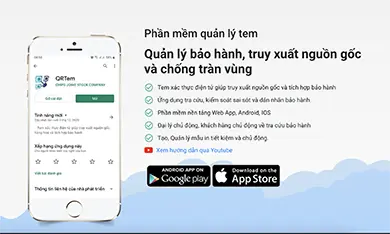 Phần mềm quản lý bảo hành QRTem