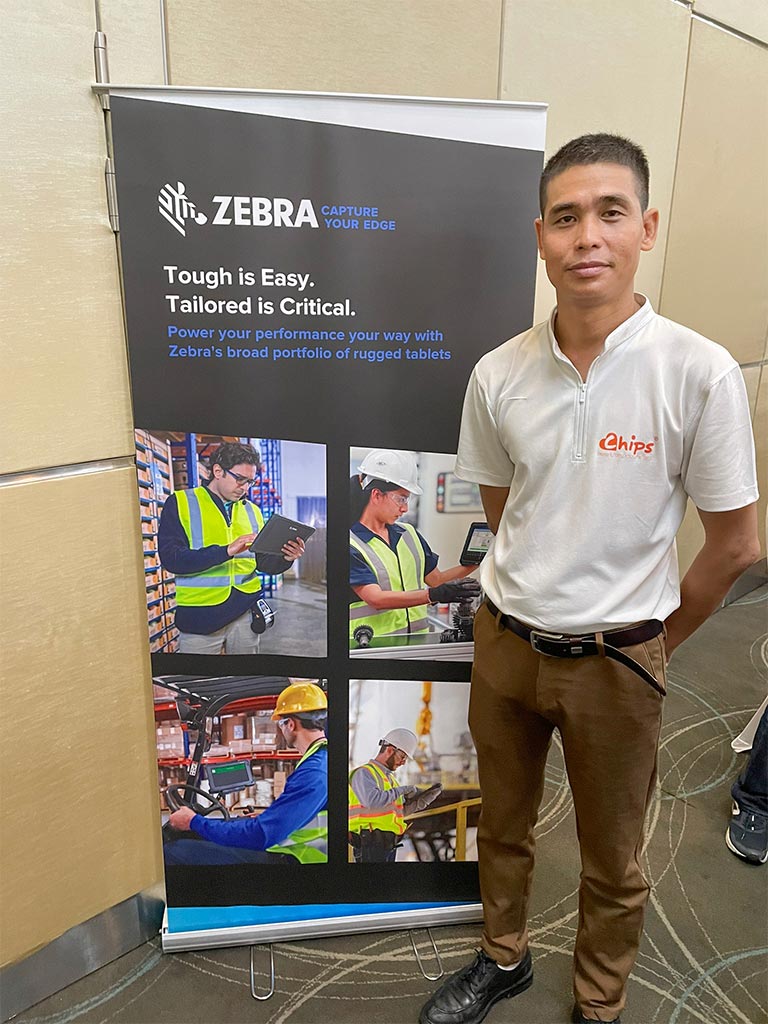 Chips tại buổi gặp mặt Zebra và các đối tác 2022